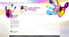 Desktop Screenshot of llardinfantsrodamons.com